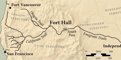 Mapa de fort vancouver