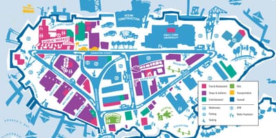 Mapa de la tienda de vancouver
