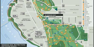 Mapa de la ubc trail