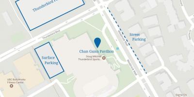 Vancouver aparcamiento gratuito mapa