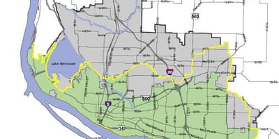 Vancouver listados de bienes raíces mapa